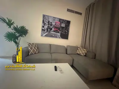 New building, first occupancy, fully furnished one-bedroom apartment for monthly rent in Al-Hamidiyah, behind the police station.