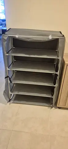 Portable Fabric Shoe Rack and Storage Organizer