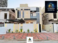 Luxury two-story villa with a roof terrace, large courtyard, price includes registration and ownersh