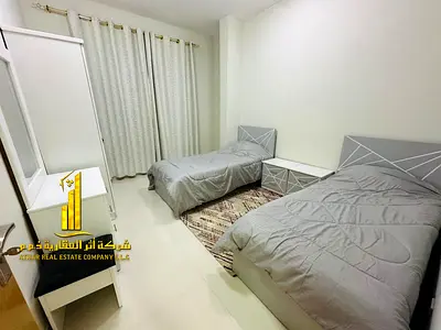 شقة غرفتين وصالة مفروشة للإيجار الشهري في عجمان كورنيش ، تشمل الفواتير والإنترنت وموقف سيارة🚗موقع مميز وخدمات قريبة للسكن المريح🌟