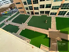 One bedroom and living room for annual rent in Ajman One - Al Rashidiya 3, full sea view, master bed