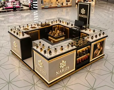 Modern Perfume Kiosk