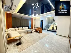 An exceptional opportunity to own a luxurious corner villa in Al Yasmin, Ajman. A first-time occupan