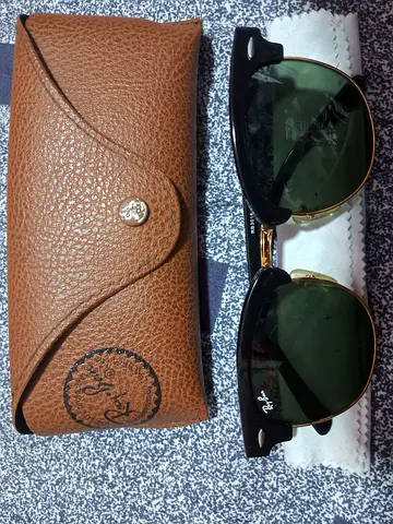 Ray-Ban Clubmaster sunglasses with case - used