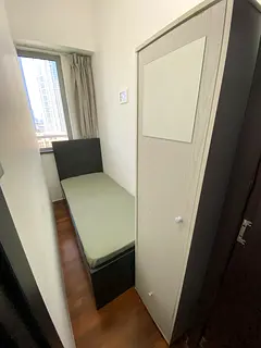 Single room with window near business bay metro station