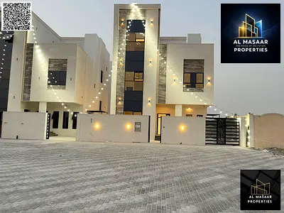 A villa with a very spacious plot of land, including registration and ownership fees, located on th