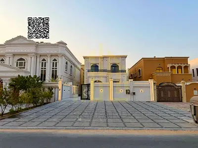 Modern villa in a good location, including air conditioning, water, and electricity, in Al Muwaihat