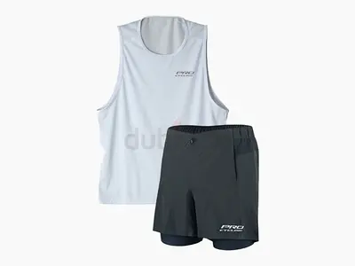 Men's 2-piece Running Set: Sleeveless Tank + Compression Shorts All Sizes