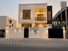 🏡 Luxurious villa for sale with an elegant design, including electricity, water, air conditioning