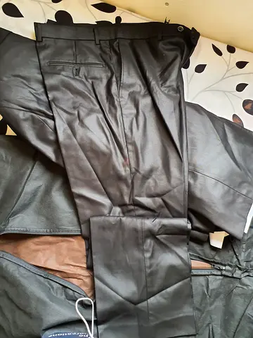 Black wedding suit
