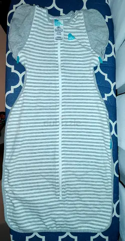 Love to dream swaddle - Large size, grey 1 tog