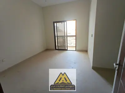 One-bedroom apartment for rent in Al Jurf 3, Ajman. First occupancy. Features include: 2 bathrooms, balcony, central air conditioning, excellent finis
