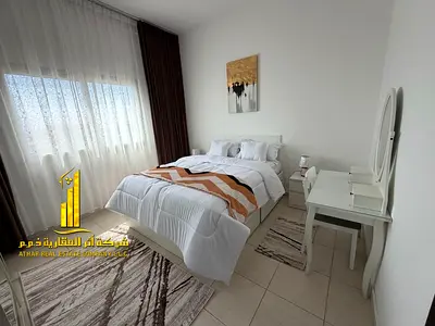 شقه فاخر ثاني ساكن✨غرفه وصاله للإيجار الشهري الجرف 2  عجمان. مفروش بالكامل، بسعر مميز!✨الإيجار يشمل الفواتير والإنترنت وموقف سيارة🚗  🔹 لا تفوت هذه ا