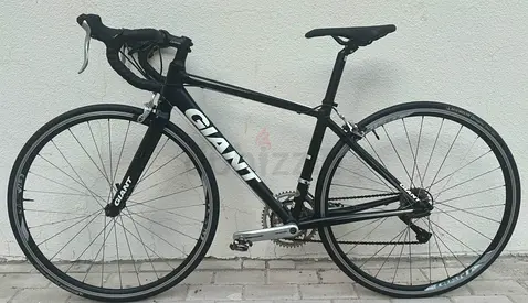 Carbon forks Aluminium Body Giant OCR  Size 43 XS 8 on 2 Simano Claris Crank FSA Perfect Condition