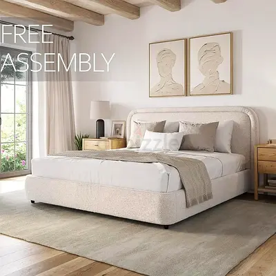 Brand new King size High Quality Luxury Family Bed frame with Mattress Available
