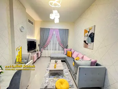 للإيجار الشهري بعجمان – شقه فاخره غرفه وصاله بأطلاله مفتوحه مميزه الشقه مفروشه بالكامل فرش جديد راقي جدا بمطبخ مجهز بالكامل بأحدث الأجهزه بموقع مميز