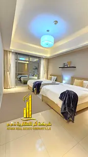 The most luxurious 2room and hall, with balcony open view, Fully Furnished New, With a gym, swimming