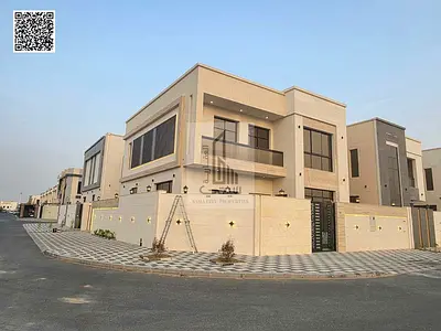 Corner Luxury Villa in Al Yasmeen | 5 Master Bedrooms | Stone Facade