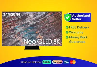 Samsung 75 Inch TV  Smart Neo QLED - 8K | Brand New |  Warranty | FREE  Delivery