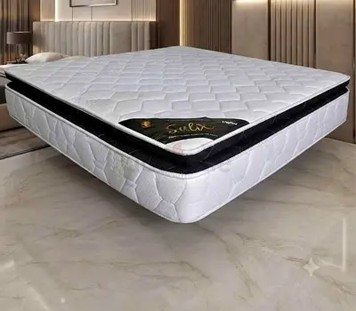 180x200cm mattress with top foam.  Same day delivery available