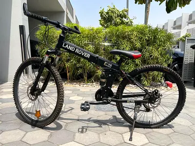 Land Rover folding mountain bike - 26" wheel, used