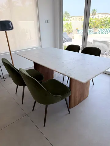 Marble dining table