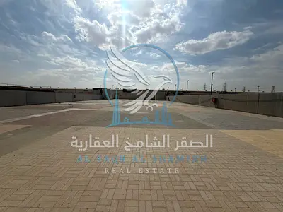 Yard for rent in Al Sajaa Sharjah with a strategic and prime location directly on a main road in the heart of the automotive area