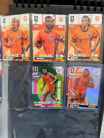 Panini FIFA 365 2026 Netherlands Lot Van Dijk Icon Gakpo Power-Up