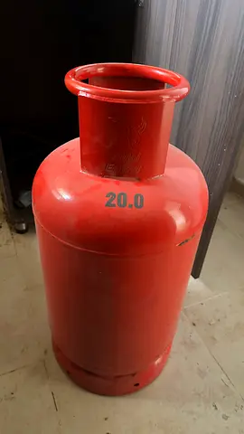 20kg Red LPG Gas Cylinder - Used
