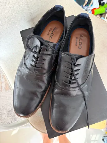 Aldo Niravia men black shoes size 43