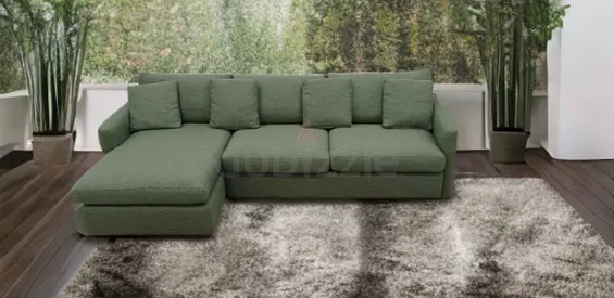 Crate and barrel Lounge Deep Lshape sofa