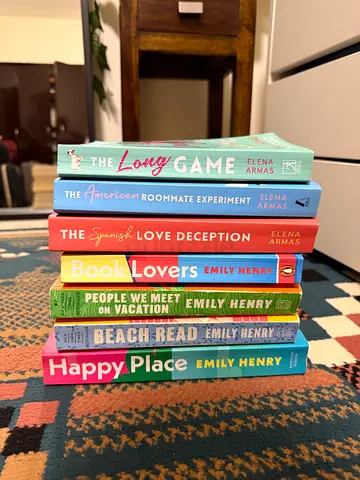 Set of contemporary young adult novels by Emily Henry and others (7 books)