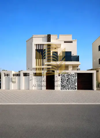 فيلا للبيع بعجمان منطقه الزاهيه 
مساحه 3200 قدم
تكييف مركزي 
طابقين تتكون من 
7 غرف نوم