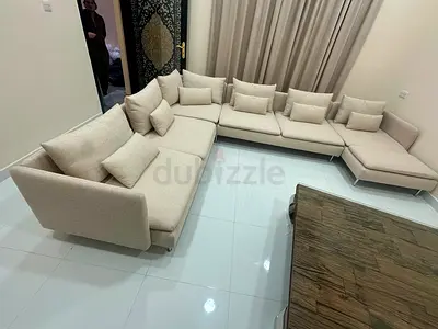 Looking Great Condition IKEA Sodhremn U Shape Sofa Beige