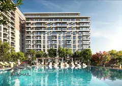 Furnished 1BR Apartment | Golf & Pool View | Golf Point Tower 1, Emaar South