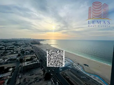 Amazing 3bhk fully furnished sea view stunning flat