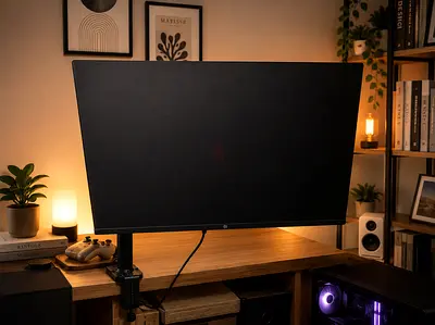 Gaming Monitor Bundle: KTC 24 165Hz IPS + Table Arm + Mousepad