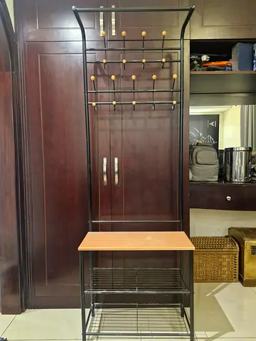 Hall rack for shoes, bags and coats