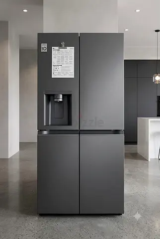 LG ThinQ InstaView Side-by-Side Refrigerator Freezer – Brand New | Unused