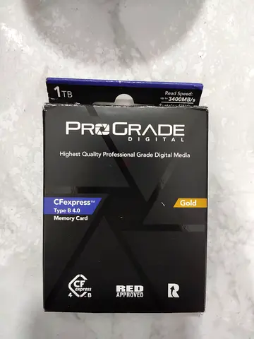 ProGrade Digital CFexpress 4.0 Type B Gold 1TB