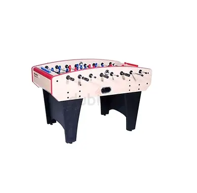 Premium Knock-Down Wooden Foosball Game Table with Steel Rods