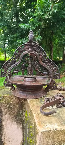 Vintage Kerala Hanging Lamp