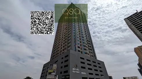 Spacious 2-BHK with Podium for Rent | Gulf Tower, Ajman