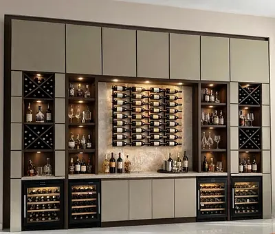 modern bar cabinet