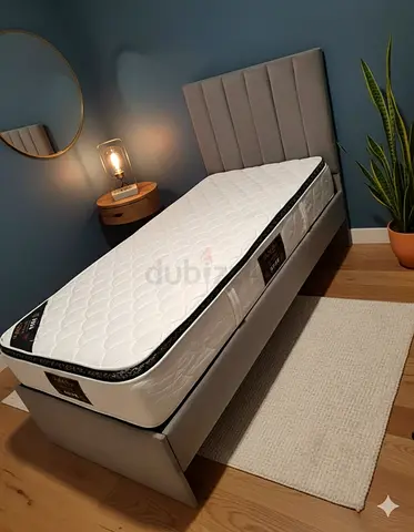 Wooden Valvet Fabric Single Bed Frame For Sale