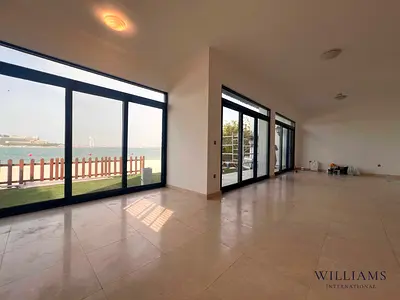 CORNER BEACHFRONT VILLA| BURJ AL ARAB VIEWS|VACANT