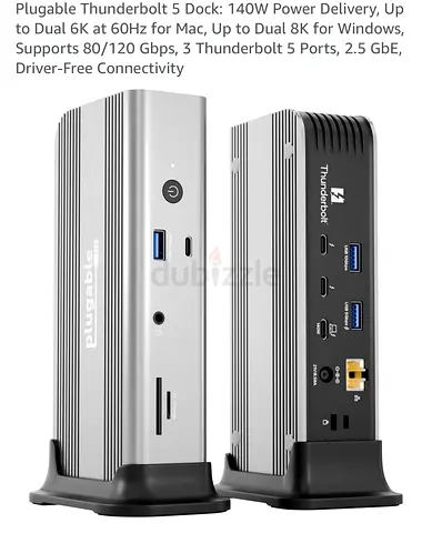 PLUGABLE THUNDERVOLT 5 140w DOCK STATION