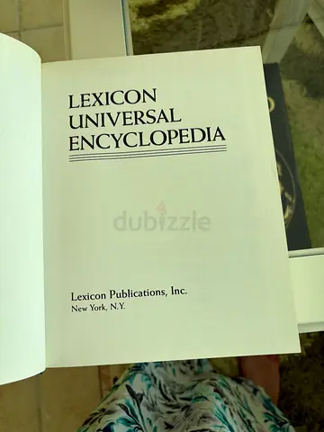 Lexicon Universal Encyclopedia – Complete 21 Volume Deluxe Home Edition