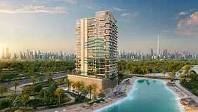 Beachfront | Meydan Horizon | Furnished | Lagoon & Skyline Views