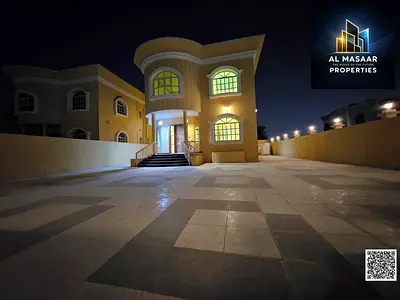 فيلا فاخرة – 5 غرف نوم – مجلس – صالة – شامل كهربه ومياه ومكيفات وشامل الصرف مساحة أرض 5,000 قدم² – موقع مميز في المويهات 1 بجوار جميع الخدمات والمدار